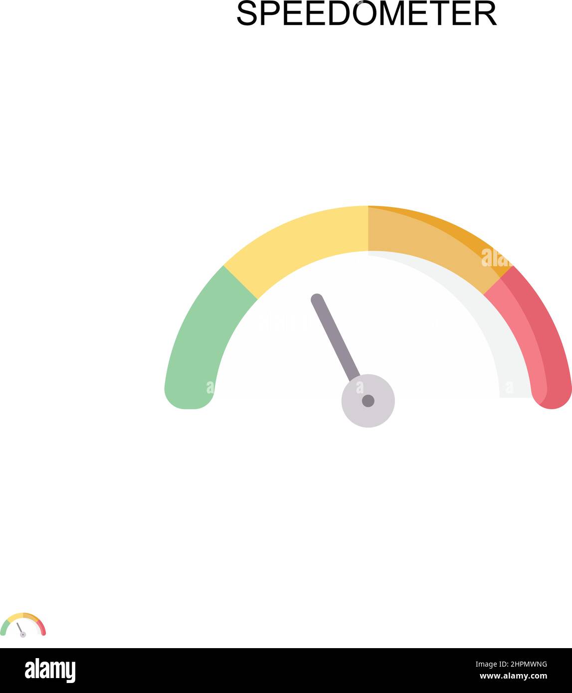 Speedometer hand drawn outline doodle icon. Speed limit gauge, speed  control indicator and measurement concept. Vector sketch illustration for  print, web, mobile and infographics on white background. Stock Vector