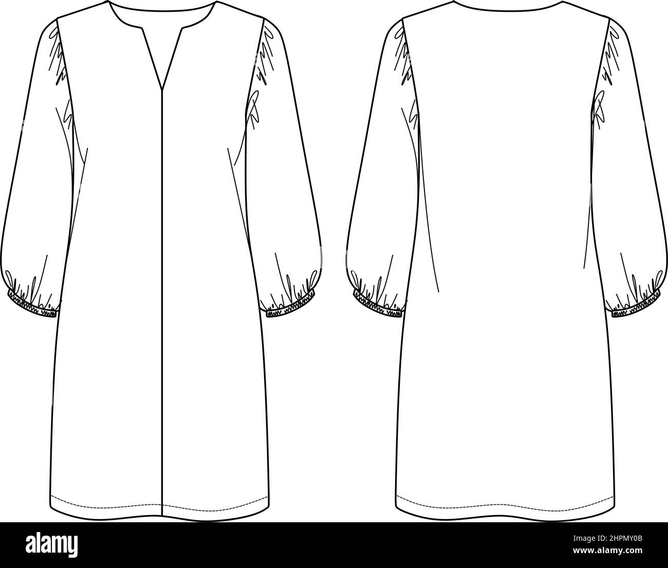 t shirt long sleeve dress The Shea Long Sleeve T-Shirt Dress 3 — L