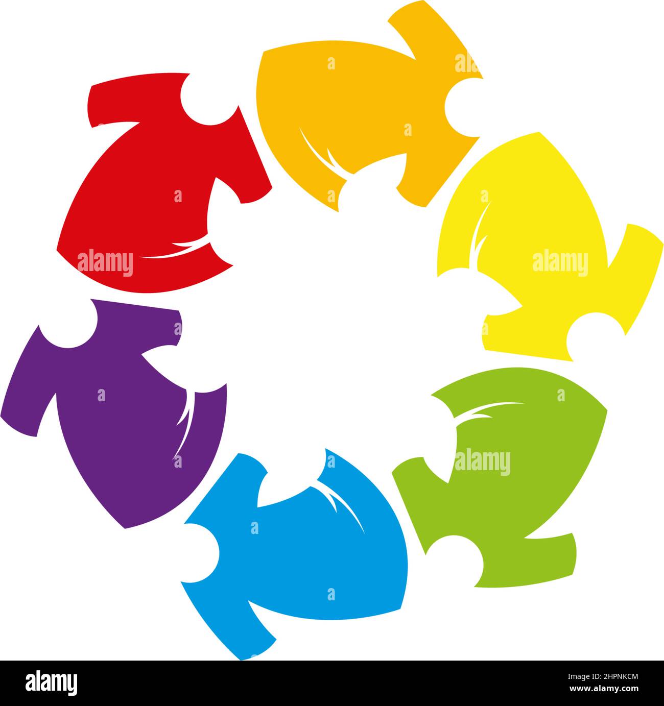 Adoption and community care Logo template vector Stock Vector
