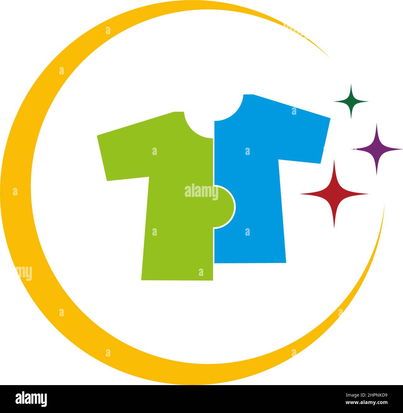 Adoption and community care Logo template vector Stock Vector