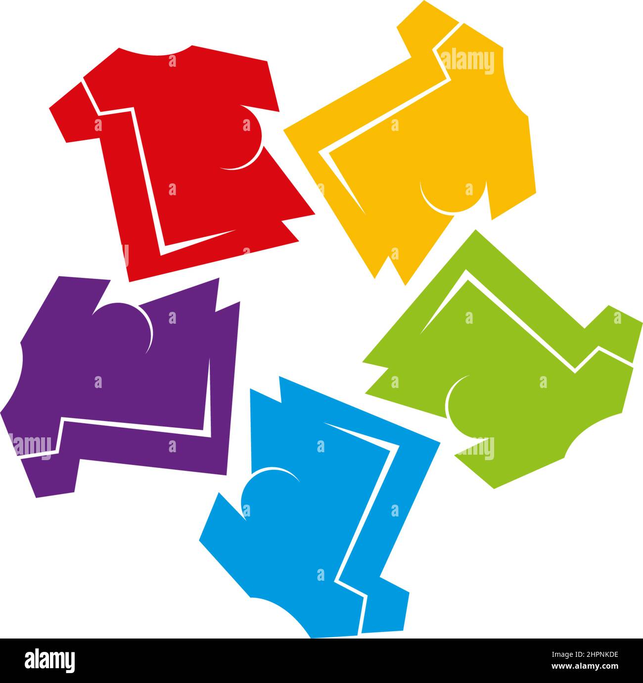 Adoption and community care Logo template vector Stock Vector