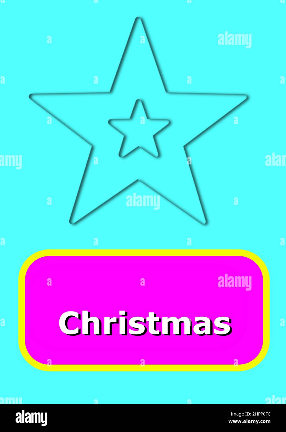 Christmas card concept Stock Vector