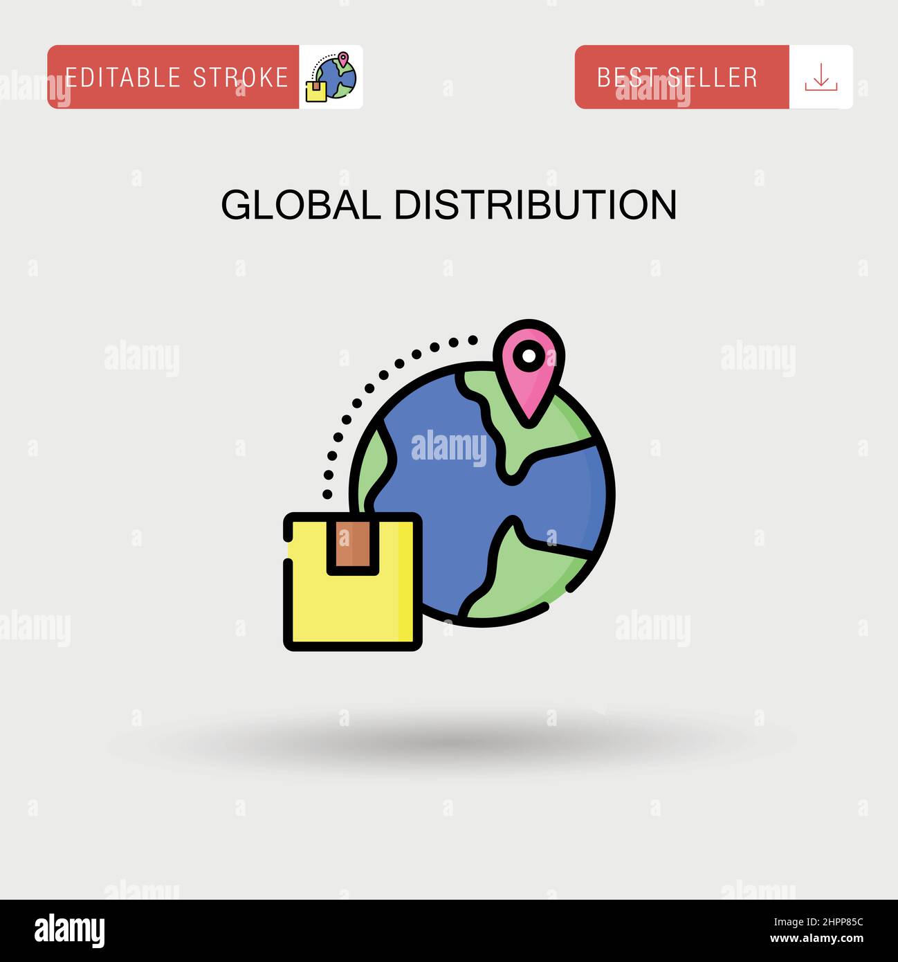 Distribution network map hires stock photography and images Alamy