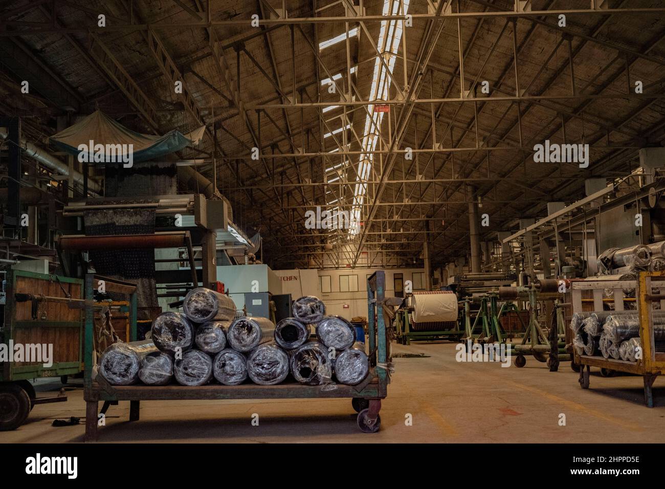 Garment factory machine and technology in Bangladesh Stock Photo Alamy
