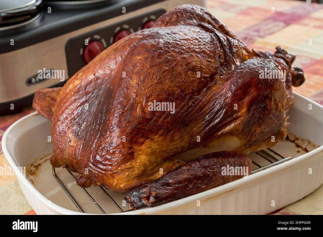Smoked Turkey Stock Photo