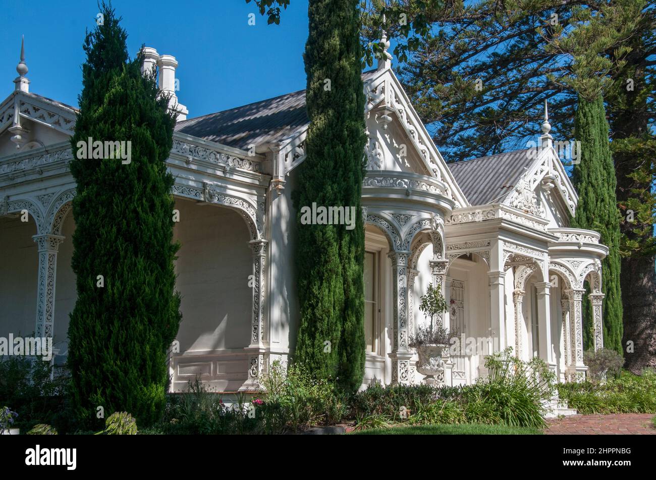 Corio Villa (1855) on Eastern Beach was prefabricated in England and