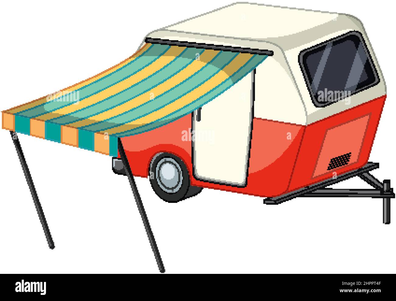 Caravan clipart Cut Out Stock Images & Pictures - Alamy