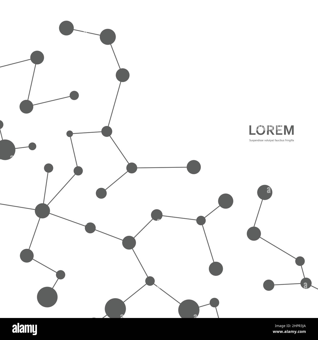 Abstract polygonal vector background with connection structure Stock ...