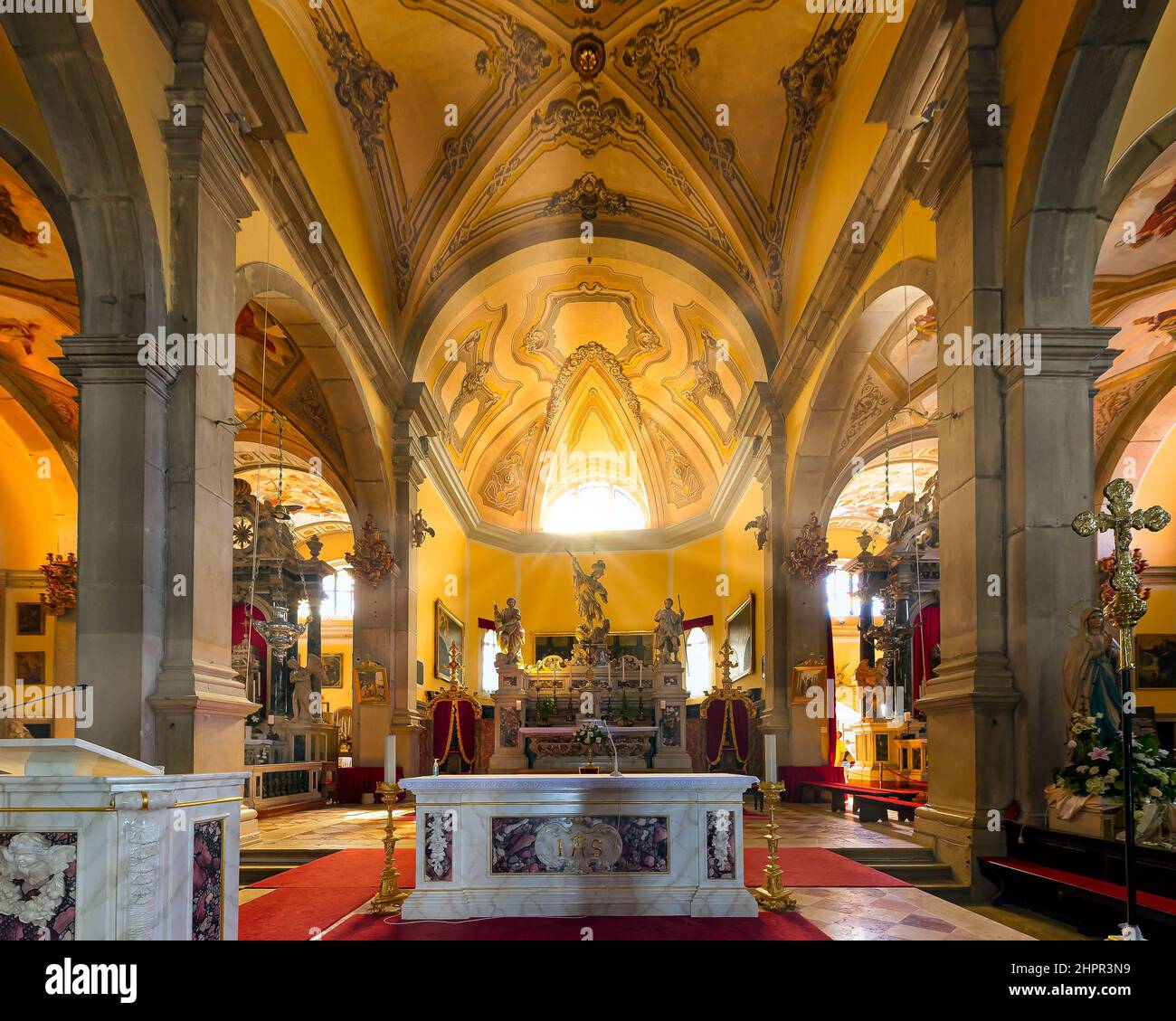 Church of St. Euphemia in Rovinj, Istria, Croatia Stock Photo