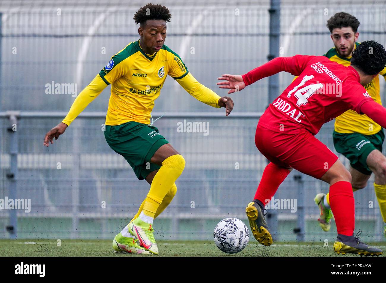 GELEEN, NETHERLANDS - FEBRUARY 22: Tijjani Noslin of Fortuna Sittard