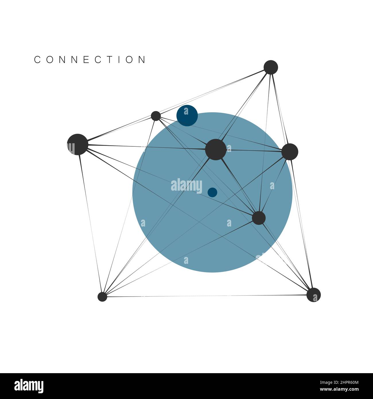 Abstract vector technology, network and connect background Stock Vector ...