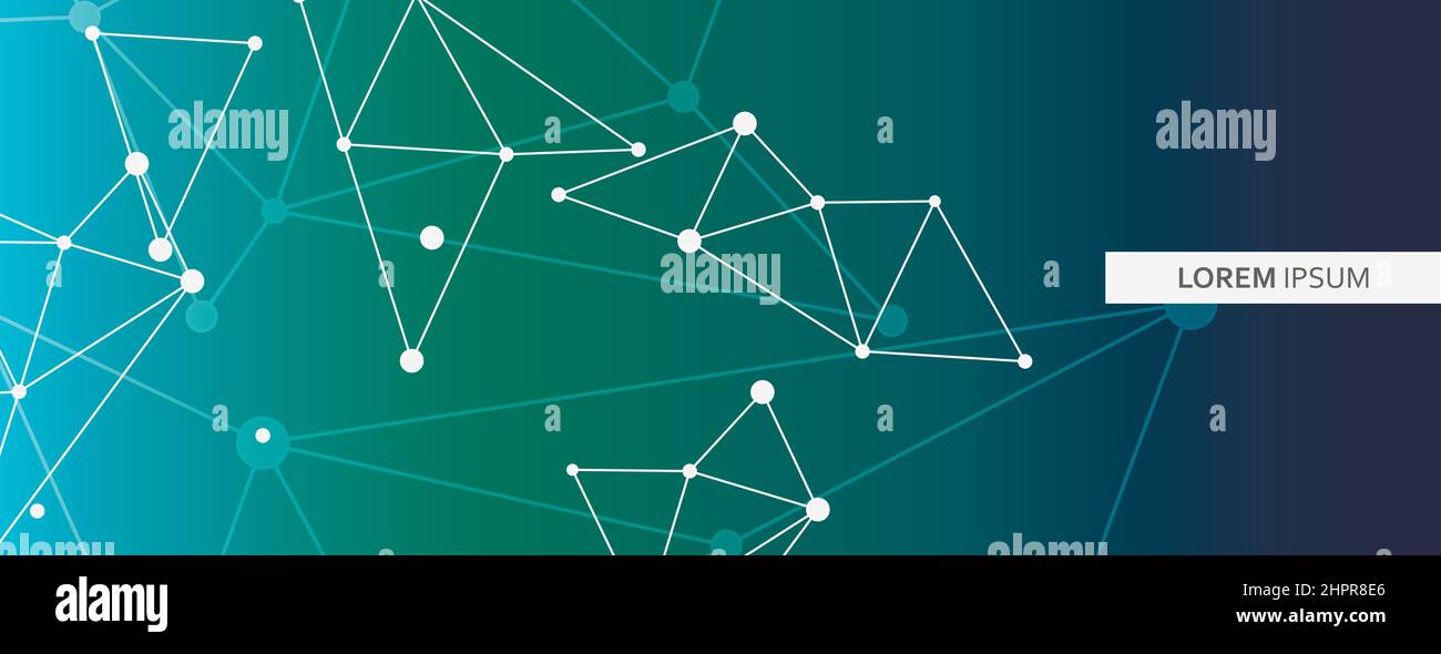 Graphic abstract background. Connect visualization with dots and lines ...