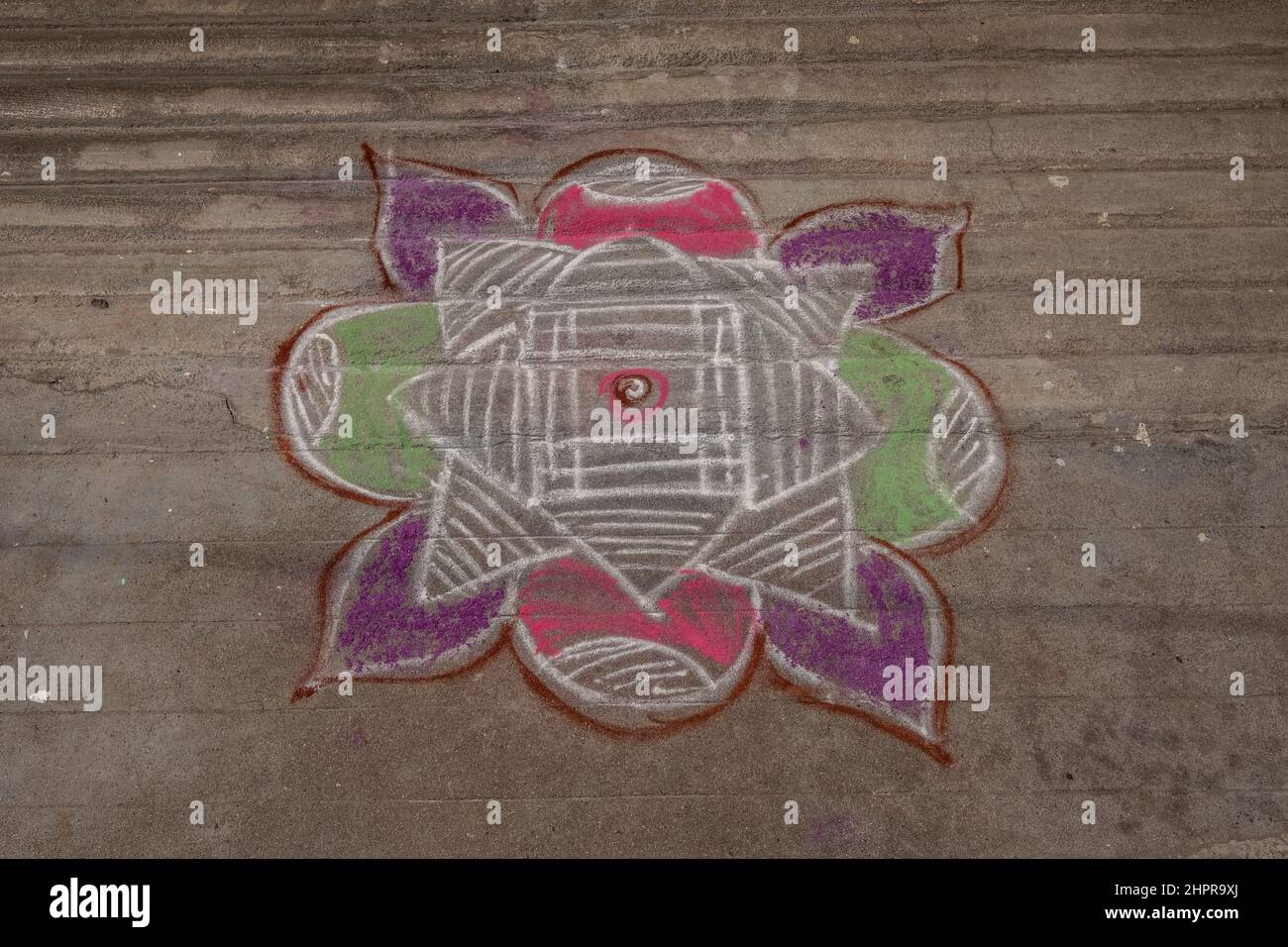 Geography Rangoli Rangoli is an art originating in the Indian subcontinent, in which ...