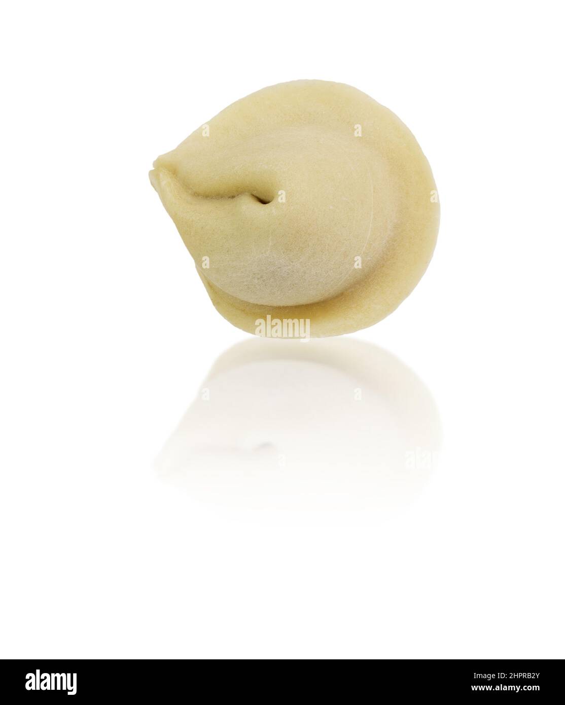 Dumplings, pelmeni, ravioli - isolated on white with clipping path Stock Photo