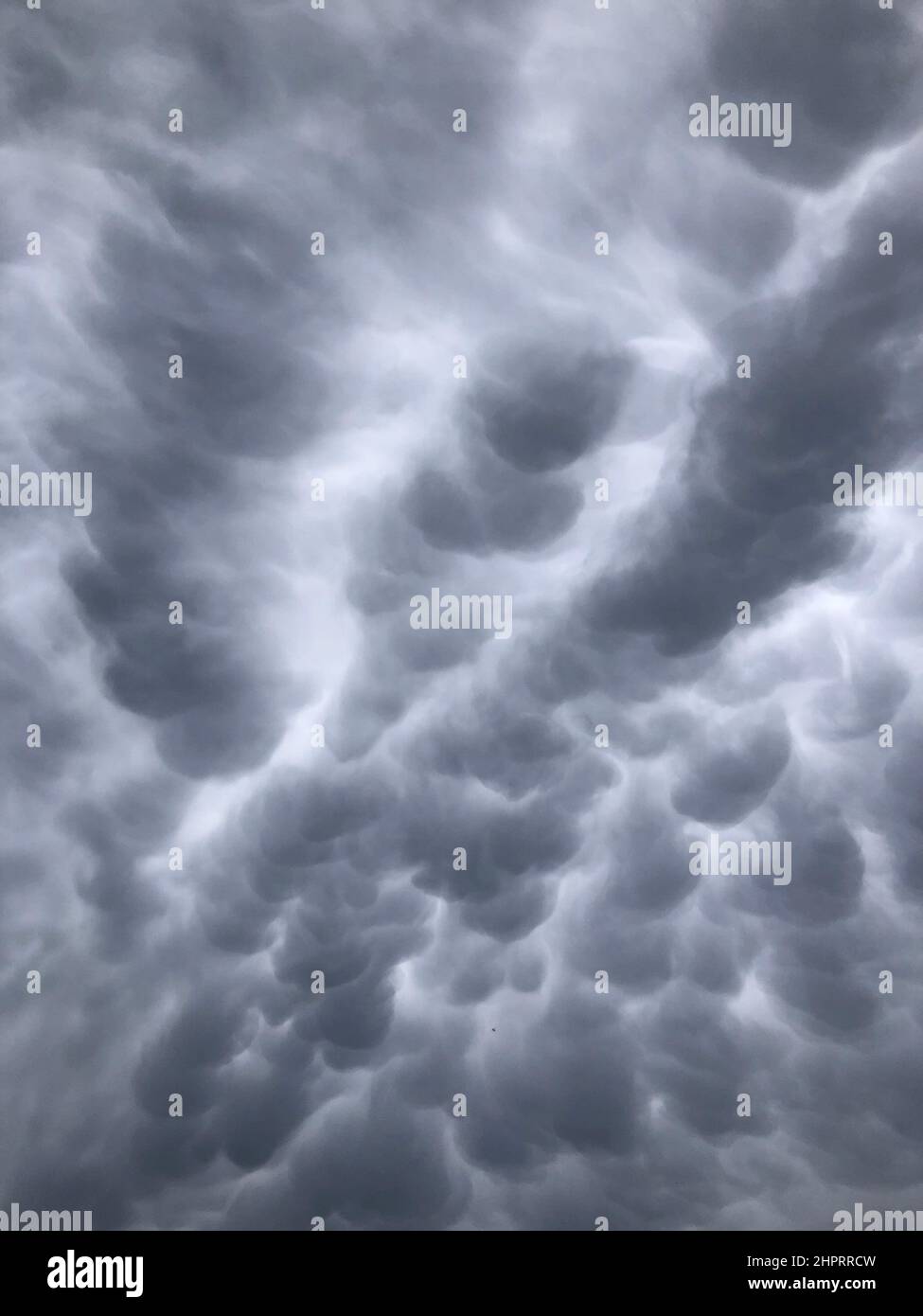 dark gray dramatic sky with large clouds Stock Photo - Alamy