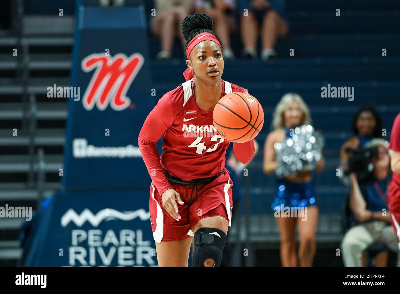 oxford-ms-usa-22nd-feb-2022-arkansas-guard-makayla-daniels-43-in
