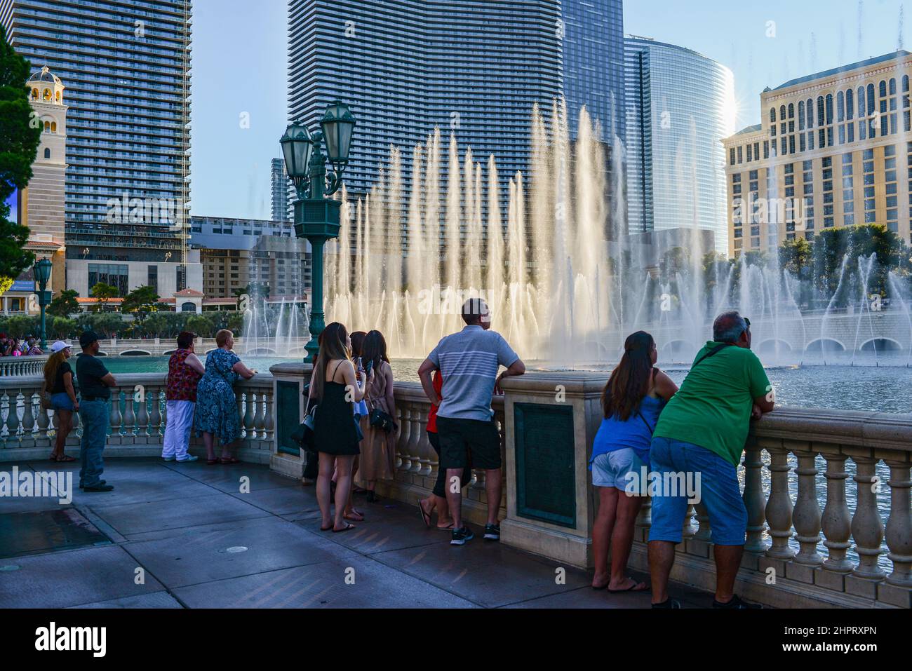 The Fountains of Bellagio is a daily experience in Las Vegas. Soaring, iconic fountains