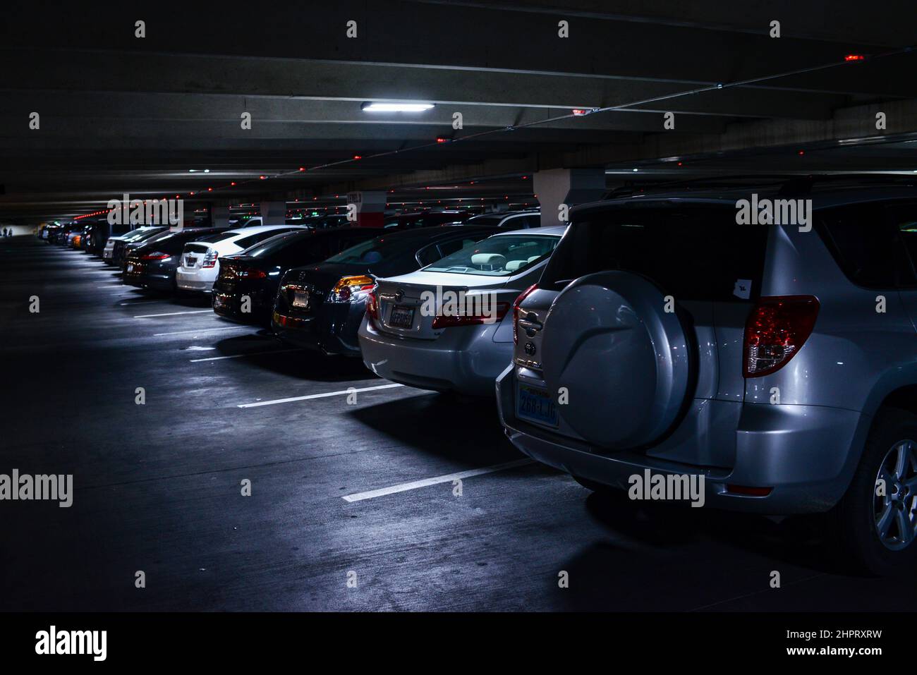 Car parking at Mandalay Bay Resort, Las Vegas Stock Photo Alamy