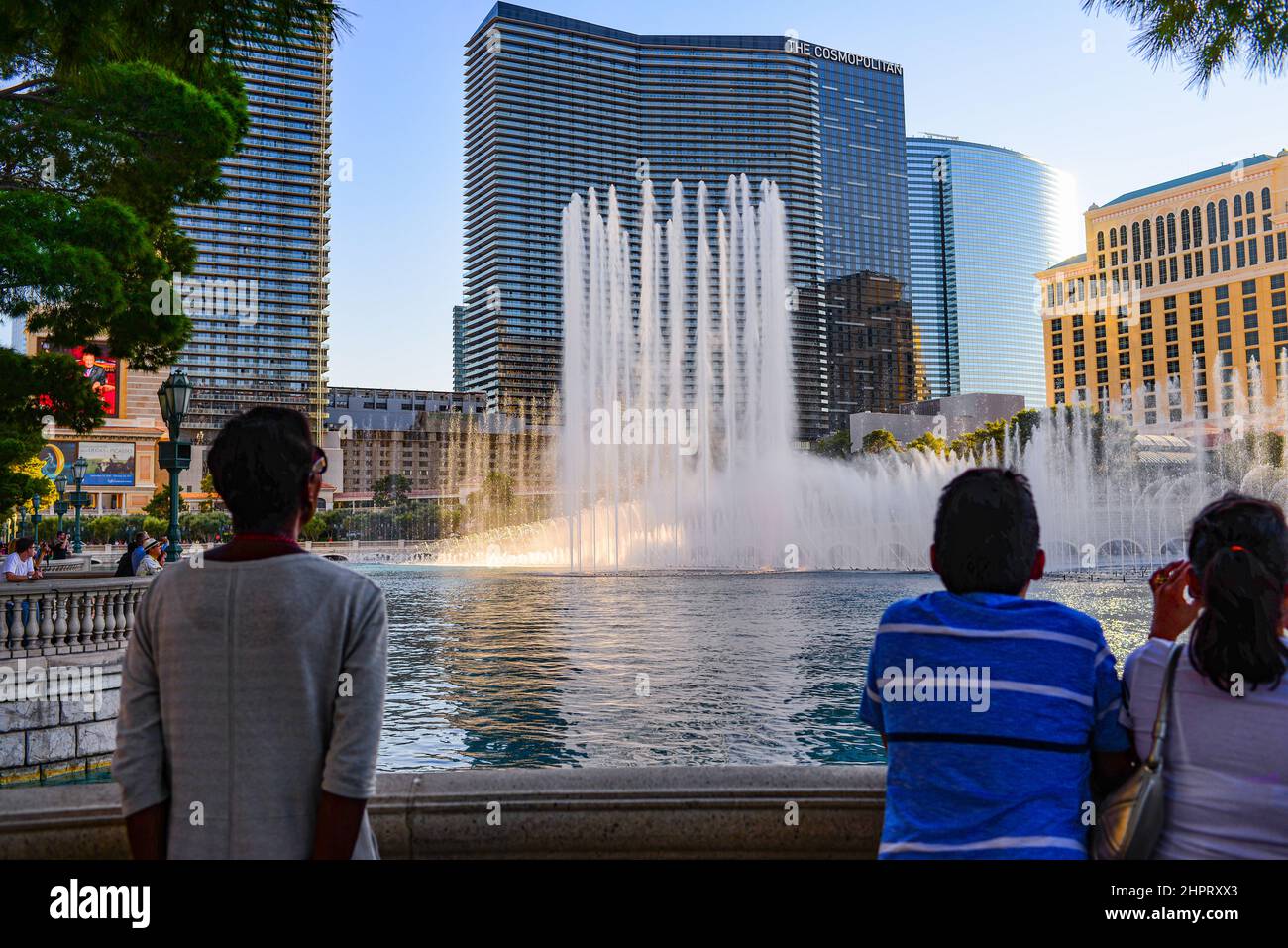 The Fountains of Bellagio is a daily experience in Las Vegas. Soaring, iconic fountains