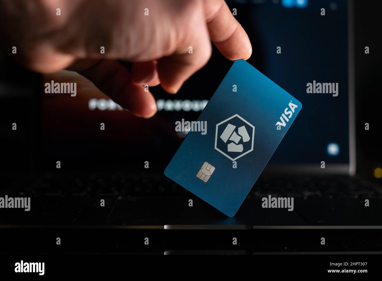 Cronos crypto hi-res stock photography and images - Alamy