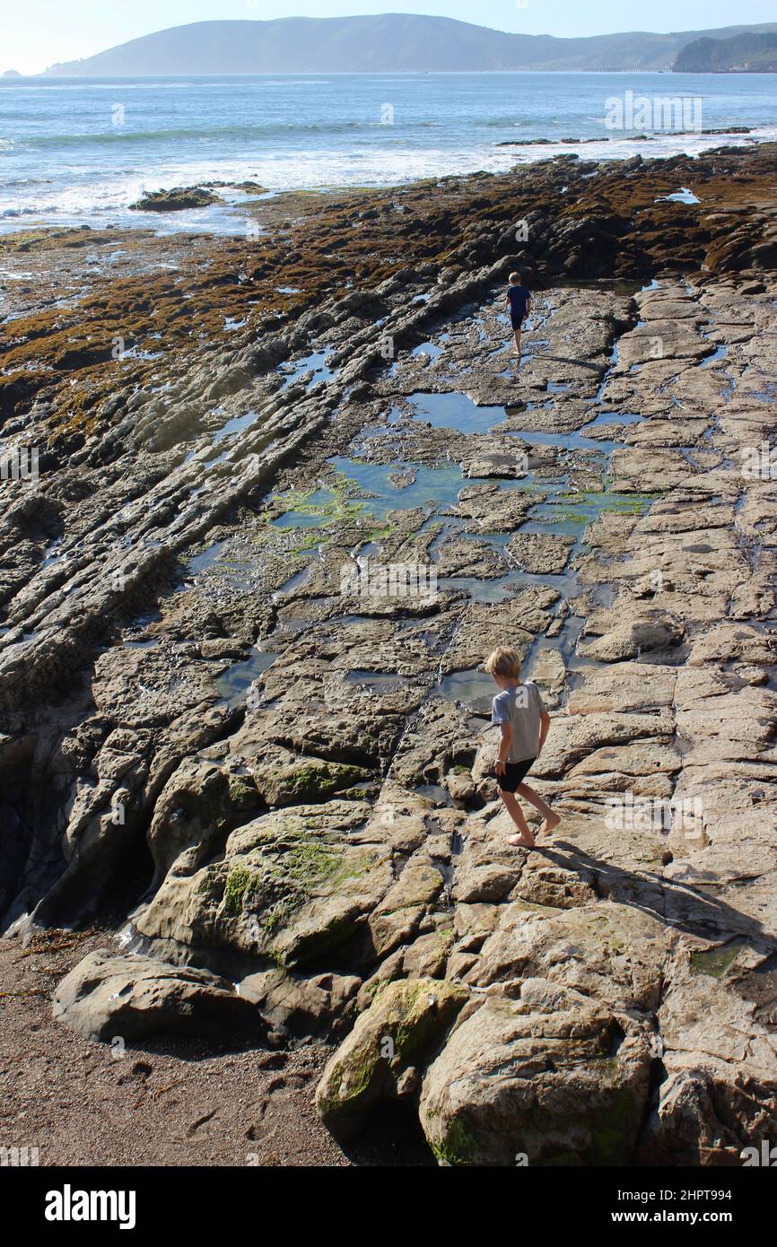 Pismo Beach Tide Pools, California Stock Photo Alamy