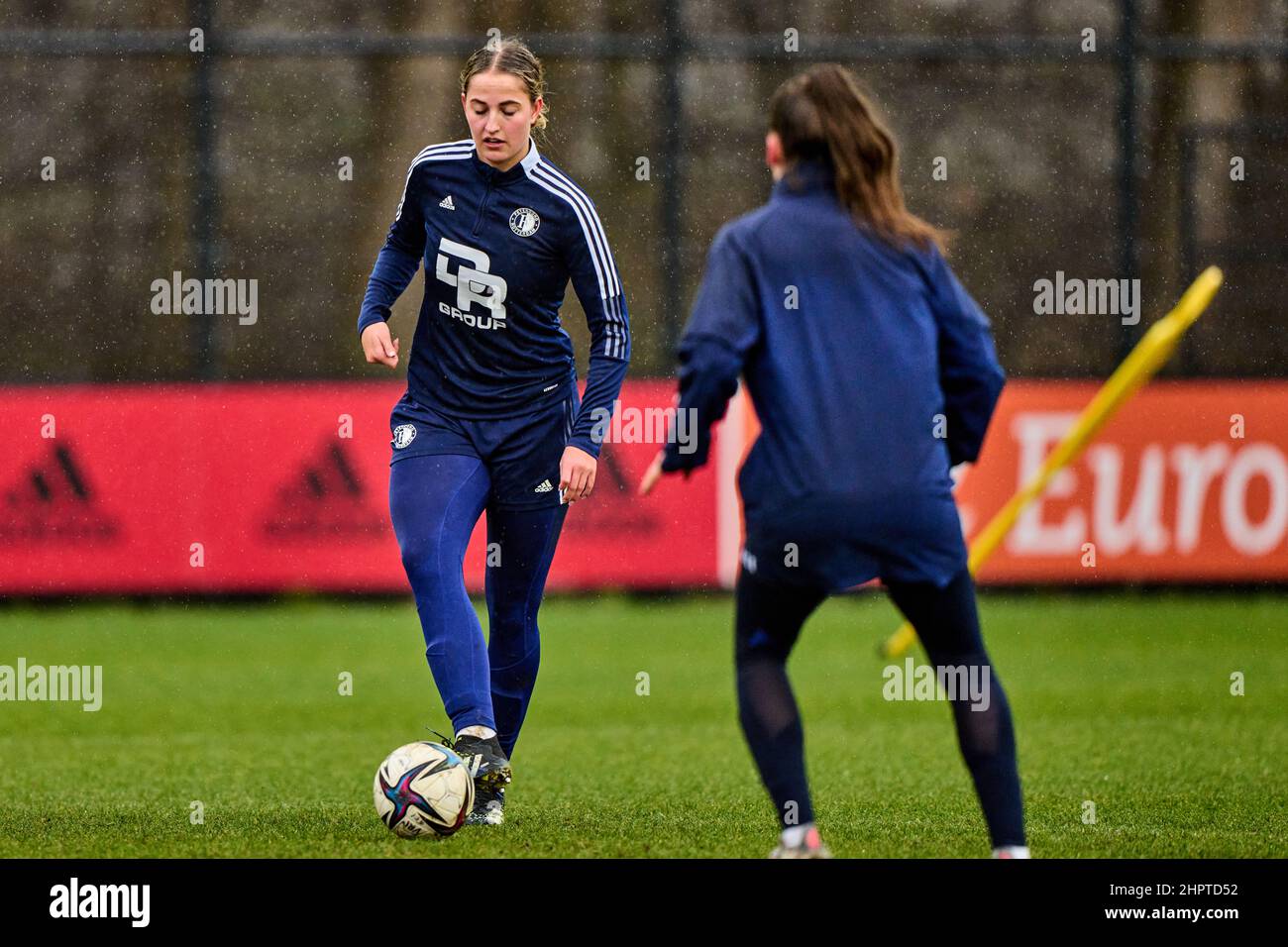Rotterdam, The Netherlands. 22 February 2022, Rotterdam - (l-r) Yara ...