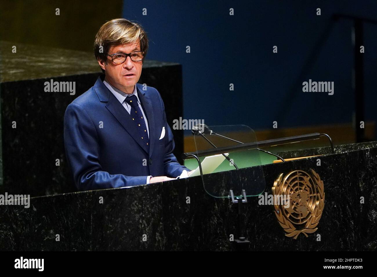 Riviere permanent representative of france hires stock photography and
