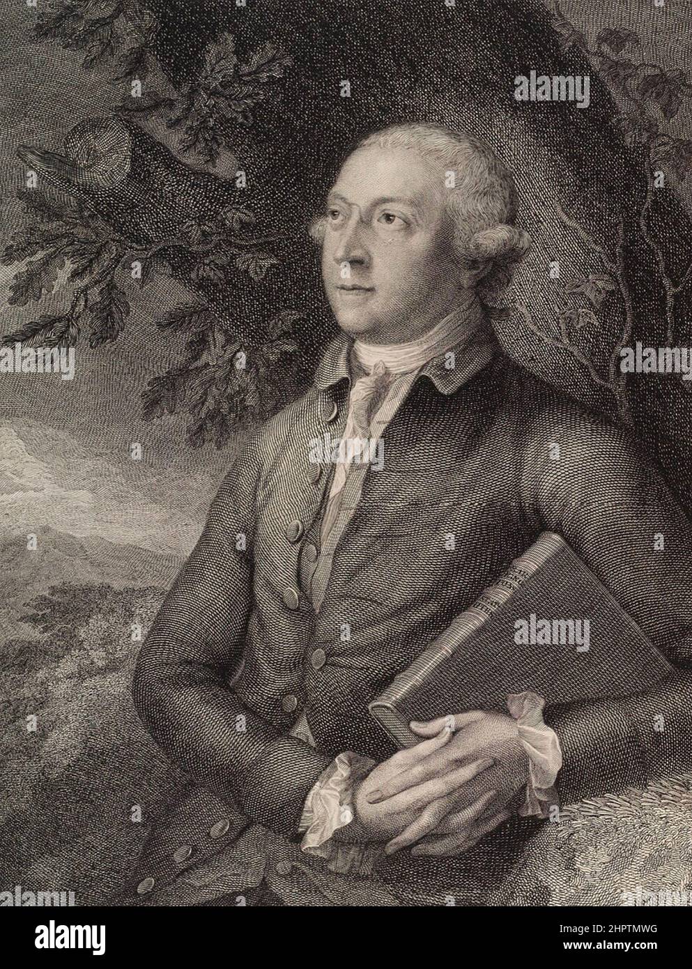 THOMAS PENNANT (1726-1798) Welsh naturalist and traveller. Stock Photo