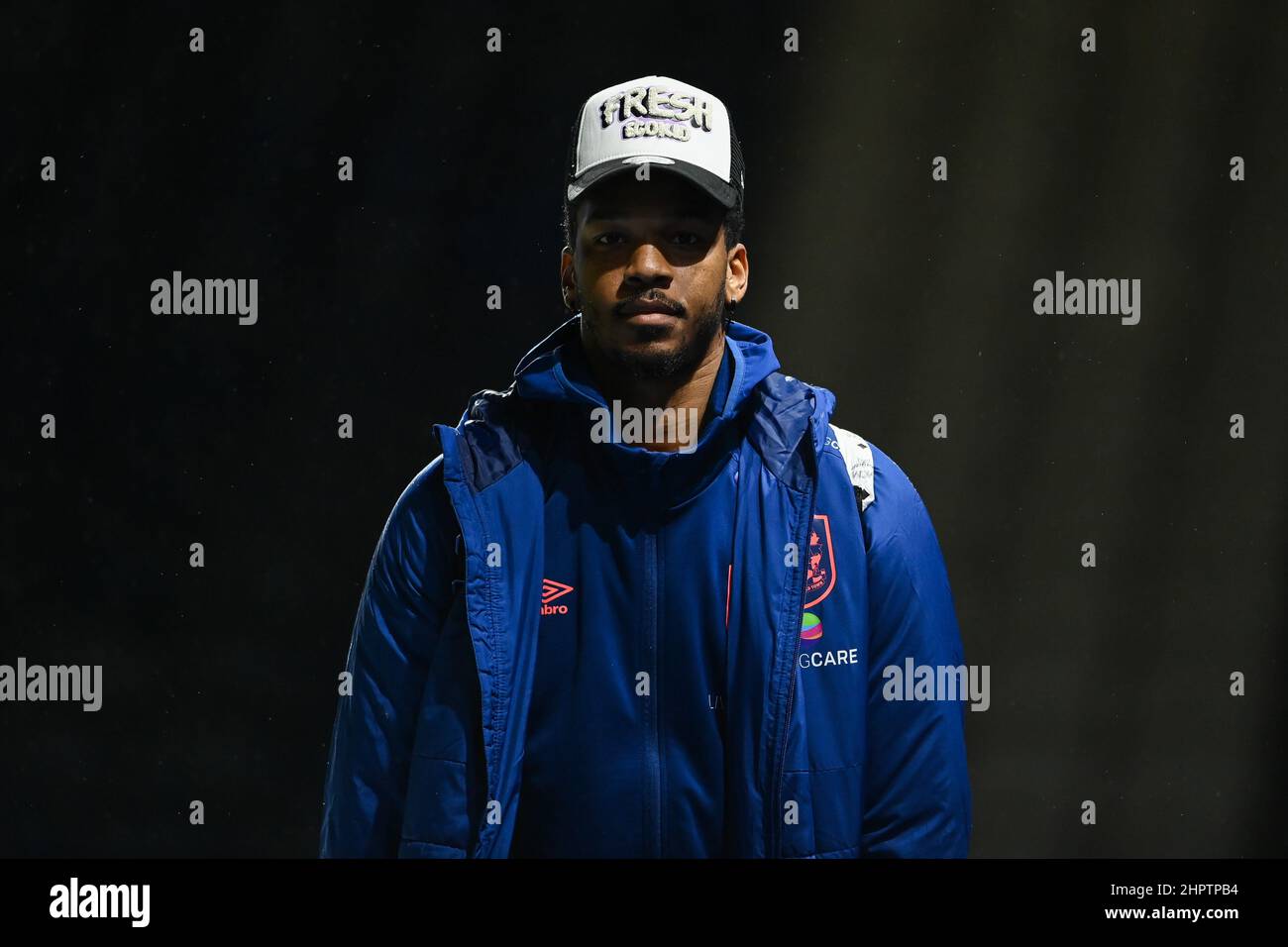 Jamal Blackman 18 Of Huddersfield Town Arrives At The John Smiths