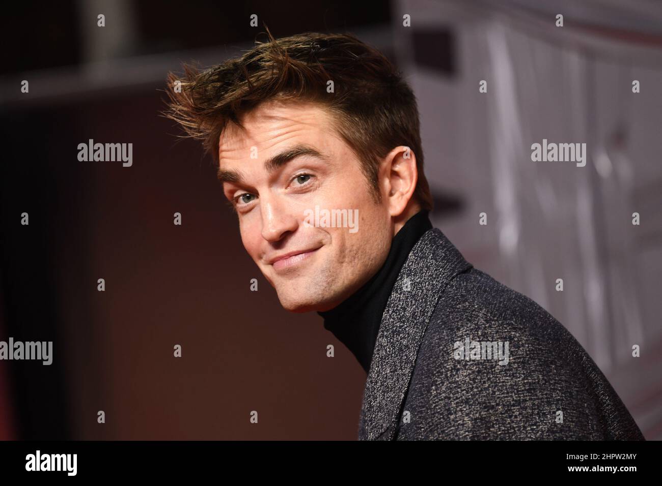 London, UK. 23 February 2022. Robert Pattinson attending the special screening of The Batman at BFI IMAX cinema in London. Picture date: Wednesday February 23, 2022. Photo credit should read: Matt Crossick/Empics/Alamy Live News Stock Photo