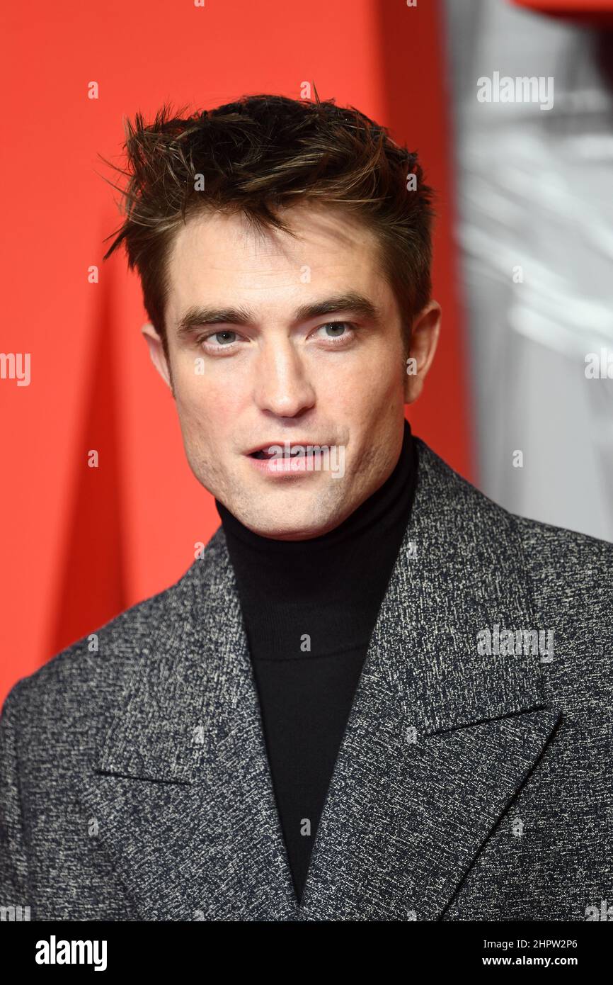 London, UK. 23 February 2022. Robert Pattinson attending the special screening of The Batman at BFI IMAX cinema in London. Picture date: Wednesday February 23, 2022. Photo credit should read: Matt Crossick/Empics/Alamy Live News Stock Photo