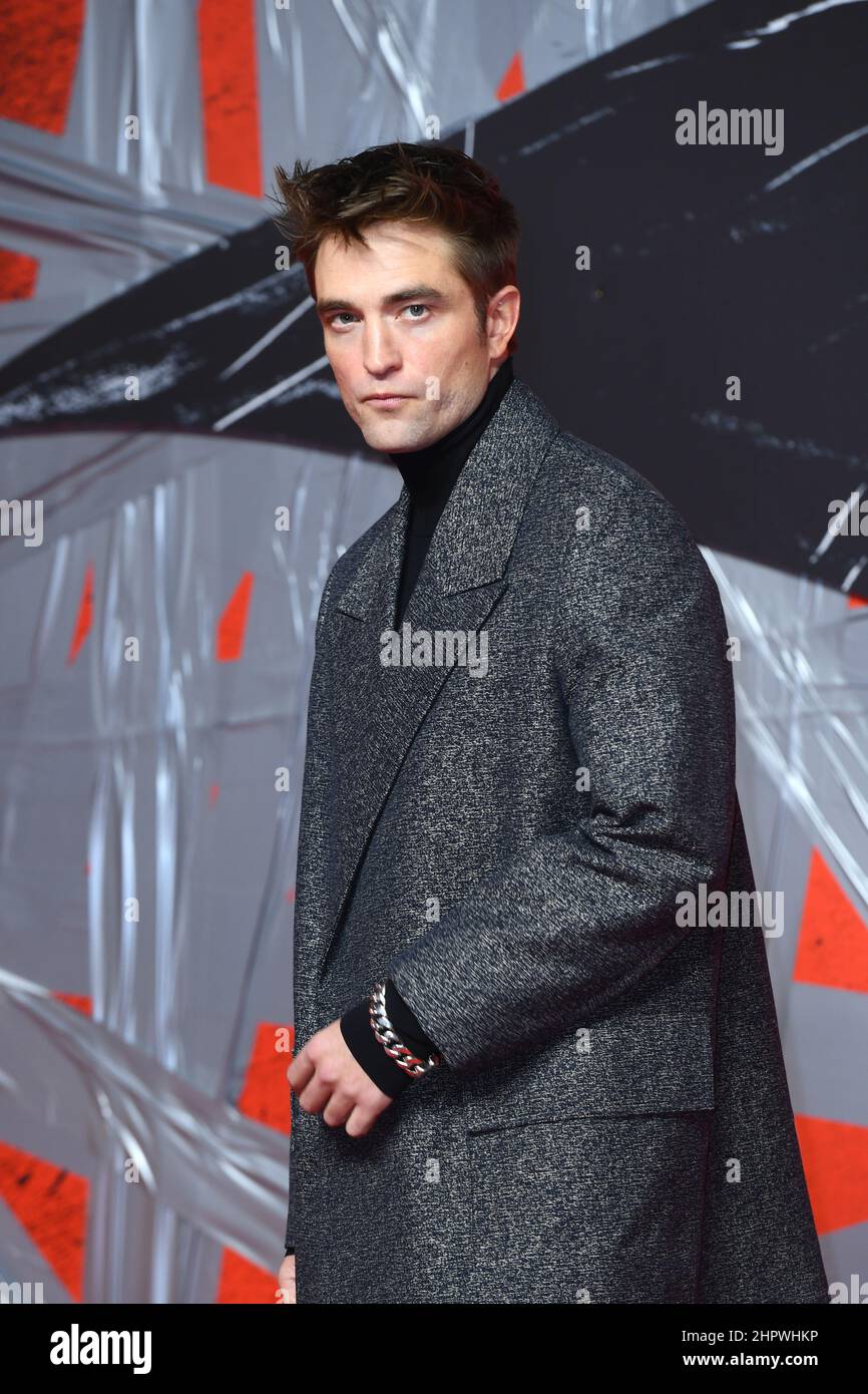 London, UK. 23 February 2022. Robert Pattinson attending the special screening of The Batman at BFI IMAX cinema in London. Picture date: Wednesday February 23, 2022. Photo credit should read: Matt Crossick/Empics/Alamy Live News Stock Photo