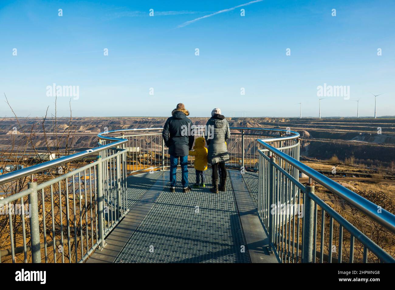 Garzweiler skywalk view point hi-res stock photography and images - Alamy