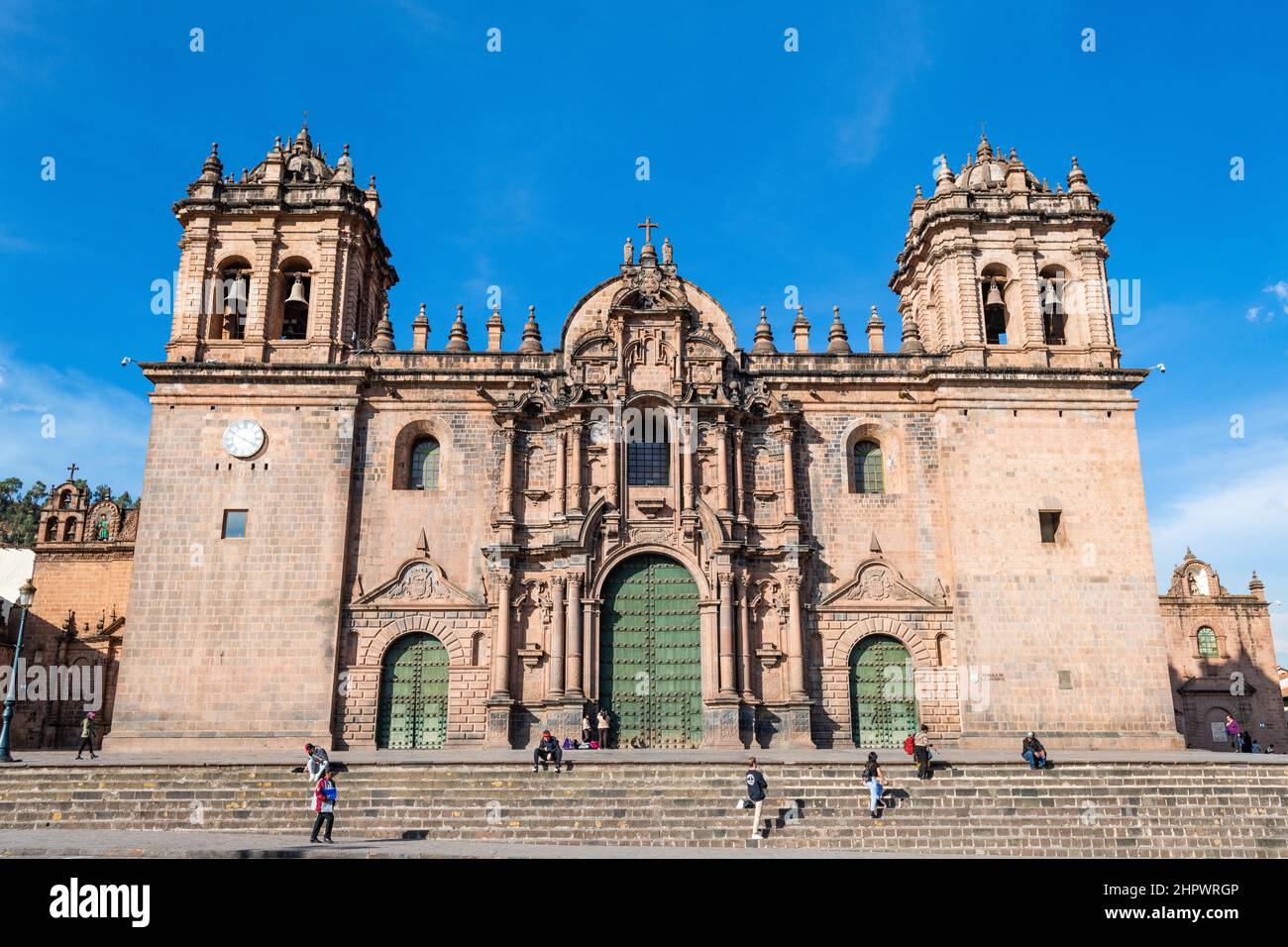 Cusco Cathedral, Plaza de Armas, Cusco, Peru Stock Photo