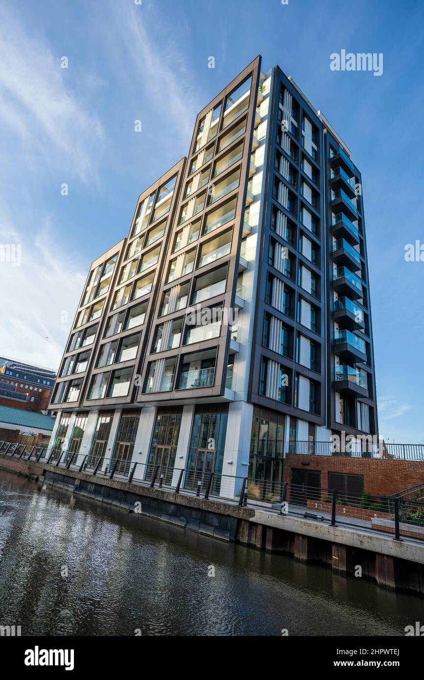 The Verto Apartments Riverside in Reading, Berkshire Stock Photo Alamy