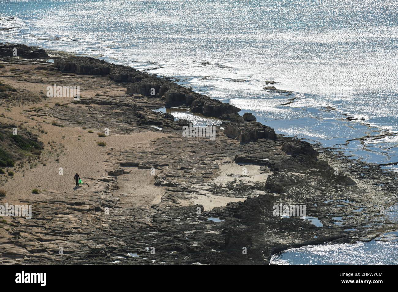Rocks near Betzet Beach, Northern Israel Stock Photo - Alamy