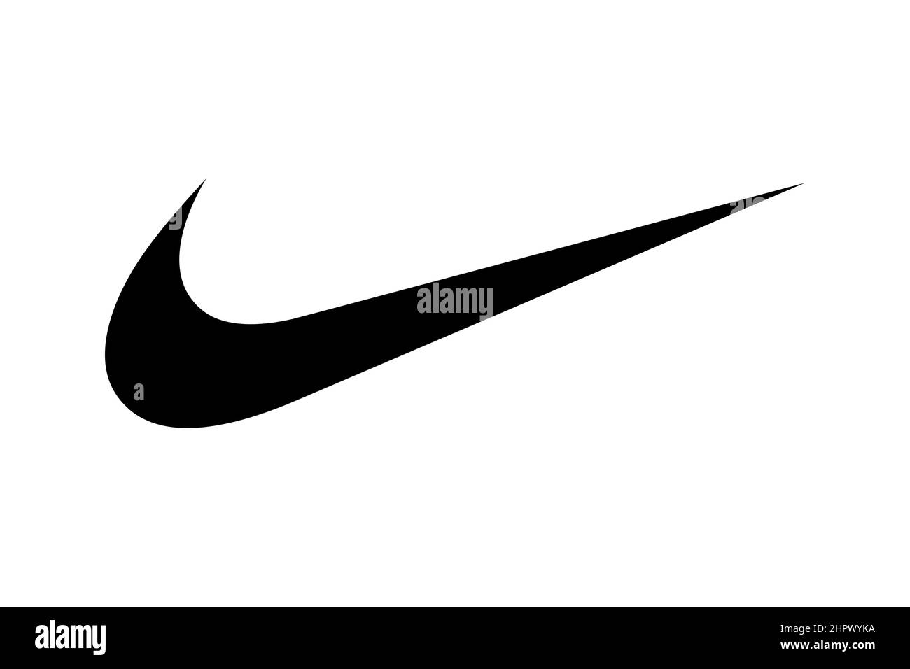 Nike, Inc, White background, Logo, Brand name Stock Photo - Alamy