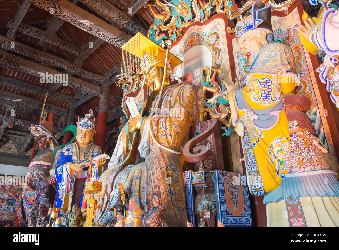 LUOYANG, CHINA - Guanlin Temple. a famous Historic Site in Luoyang, Henan, China. Stock Photo