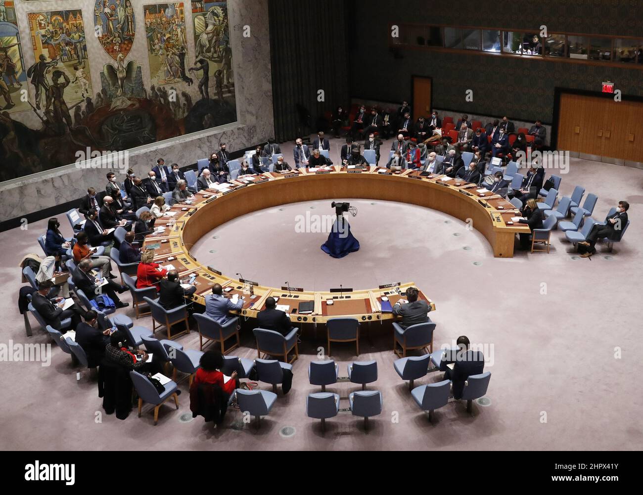 United nations ukraine feb 2022 hi-res stock photography and images - Alamy