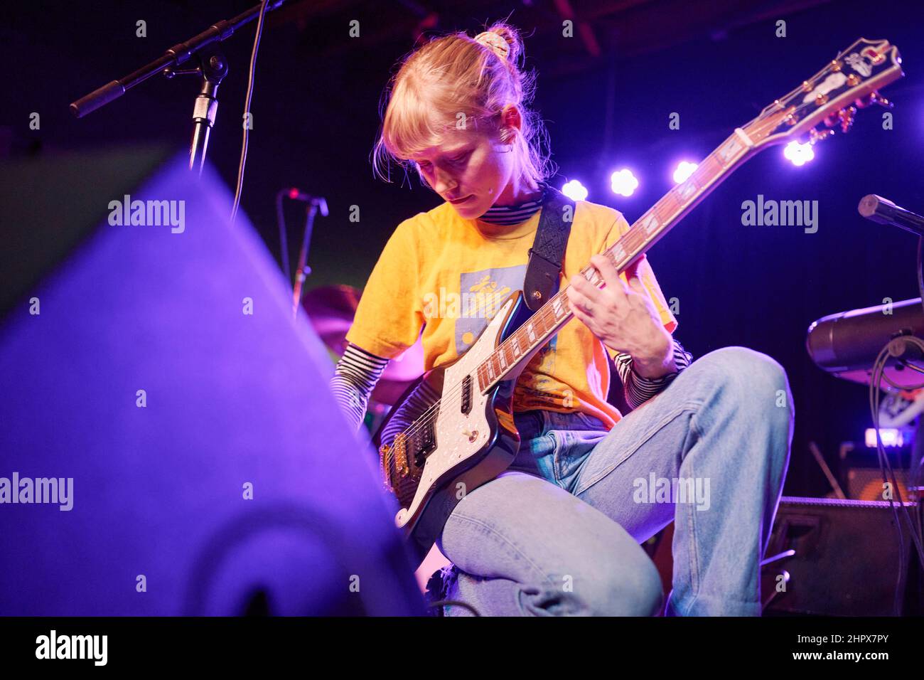 ST. PAUL, MN FEBRUARY 17: Alice Phoebe Lou performs at the Turf Club on February 17, 2022 in St. Paul, Minnesota. Credit: Tony Nelson/MediaPunch Stock Photo