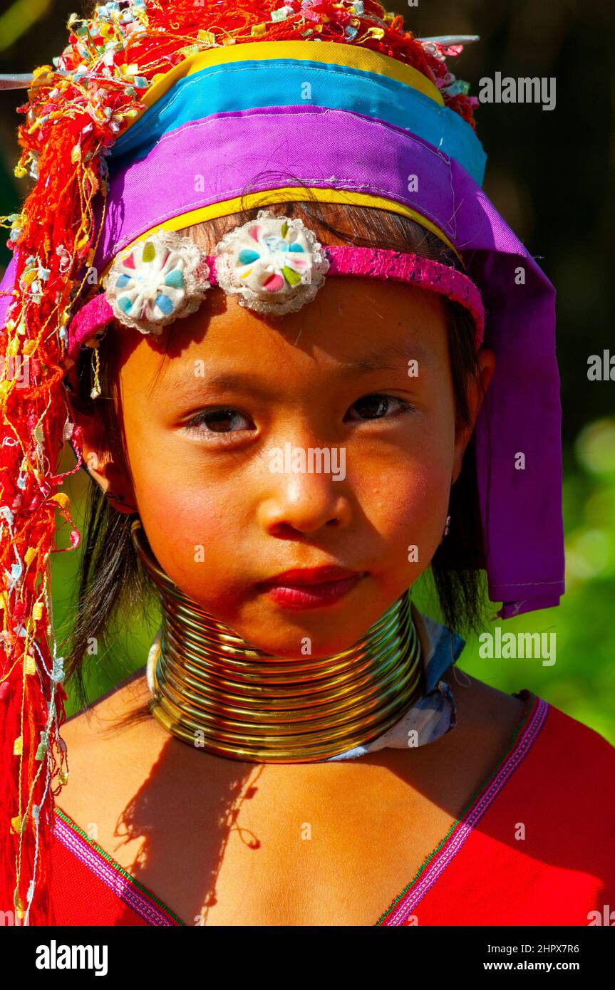 Asian tribe girl hi-res stock photography and images - Alamy