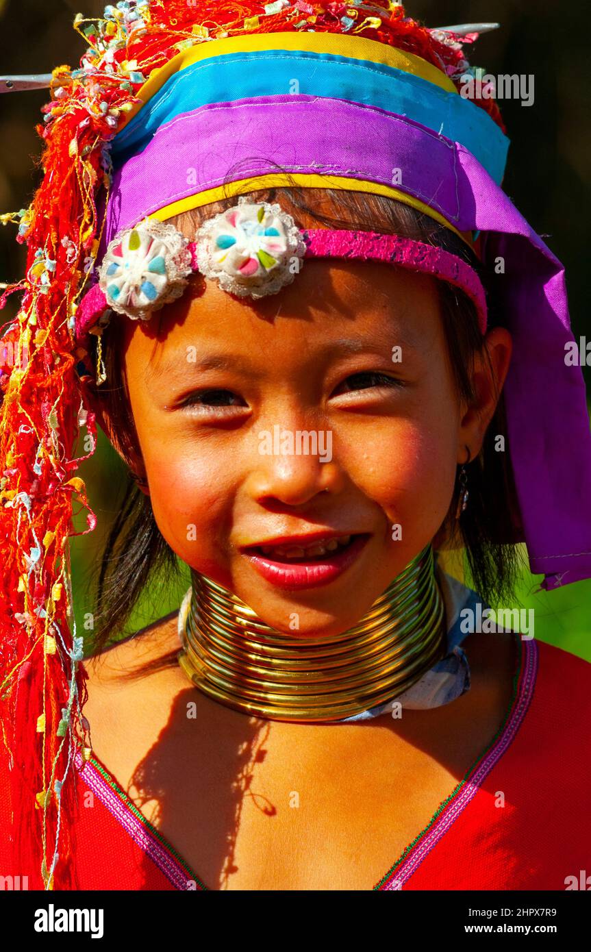 Karen hill tribe hi-res stock photography and images - Alamy