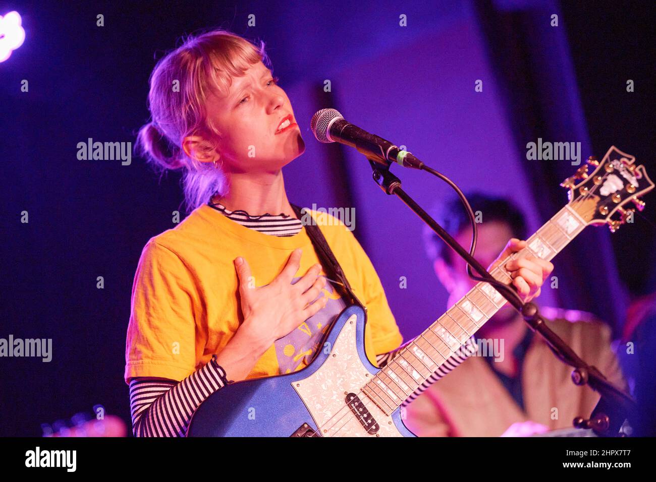 ST. PAUL, MN FEBRUARY 17: Alice Phoebe Lou performs at the Turf Club on February 17, 2022 in St. Paul, Minnesota. Credit: Tony Nelson/MediaPunch Stock Photo