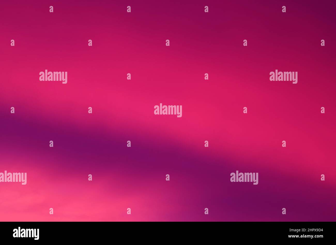 Pop Art Surreal Raspberry and Amethyst Colored Cloud Layer on Evening ...