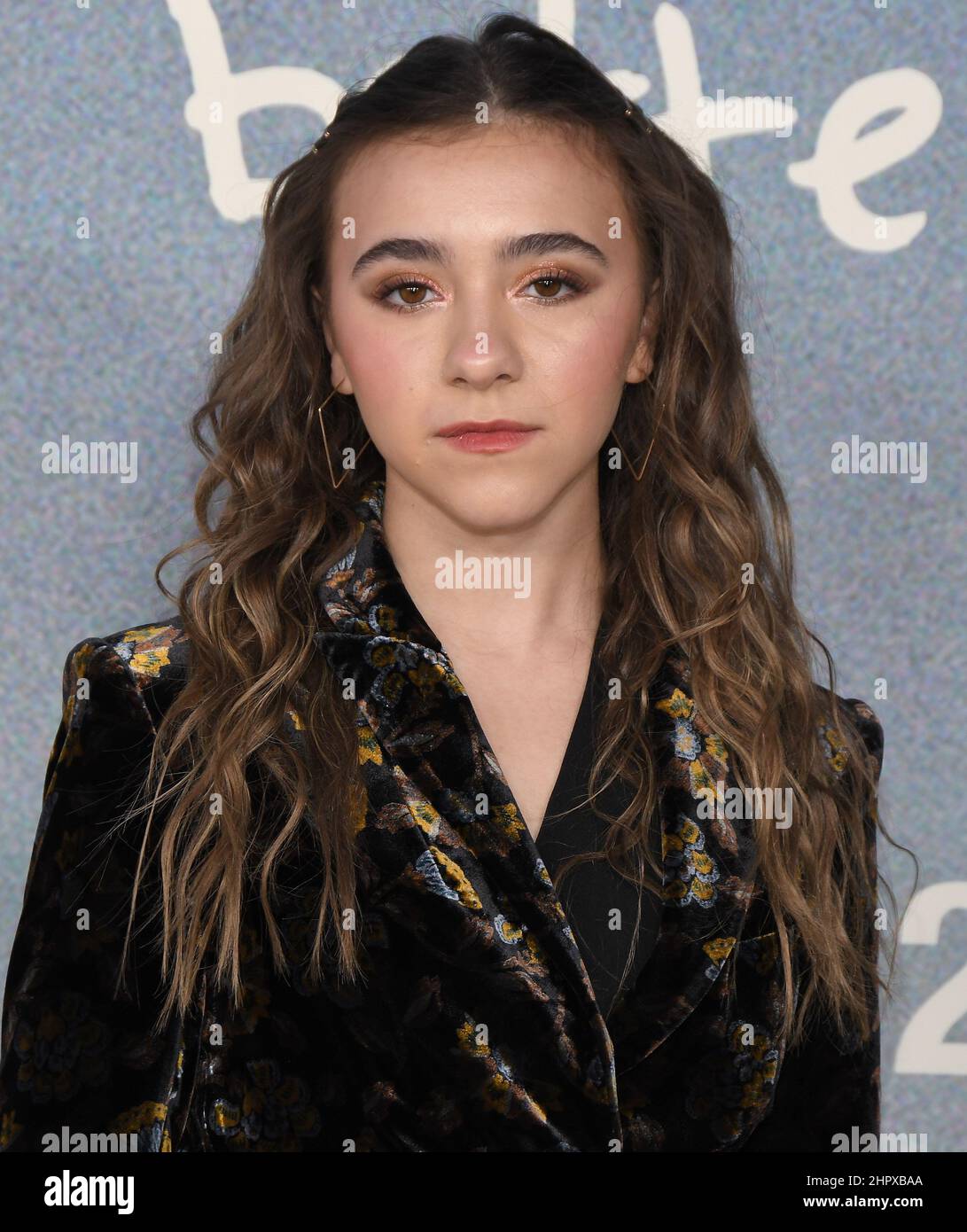 Los Angeles, USA. 23rd Feb, 2022. Olivia Edward arrives at the Premiere ...