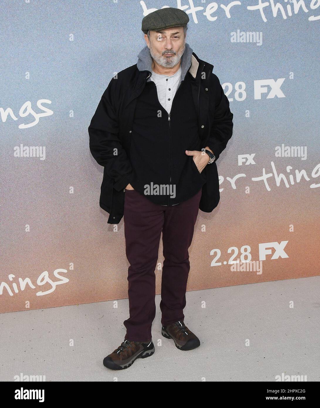 Los Angeles, USA. 23rd Feb, 2022. Kevin Pollak arrives at the Premiere of FX's BETTER THINGS Season 5 held at the Hollywood Forever Cemetary in Los Angeles, CA on Wednesday, ?February 23, 2022. (Photo By Sthanlee B. Mirador/Sipa USA) Credit: Sipa USA/Alamy Live News Stock Photo