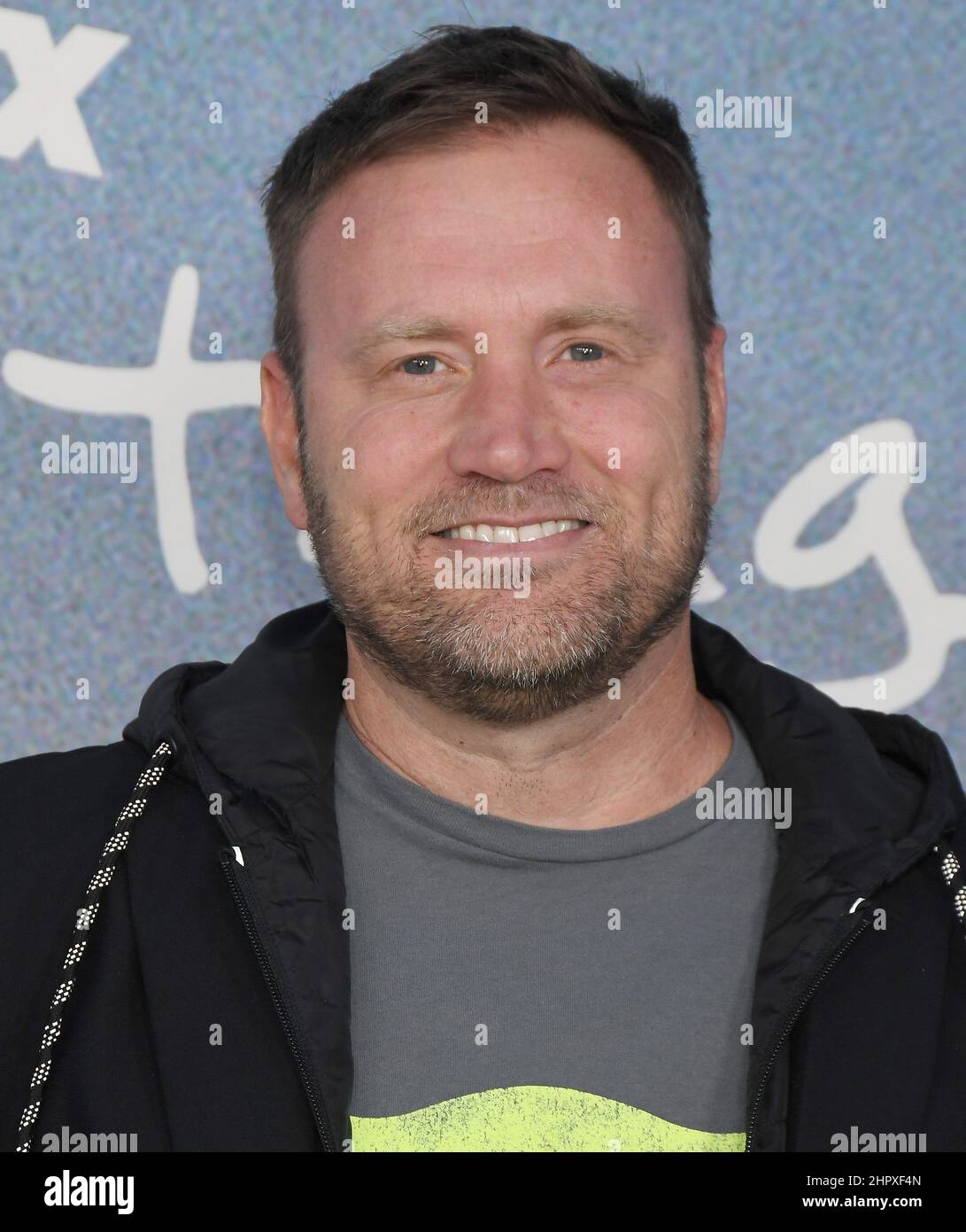 Los Angeles, USA. 23rd Feb, 2022. Greg Cromer arrives at the Premiere