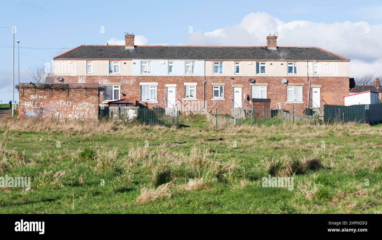 Sherburn road estate hires stock photography and images Alamy