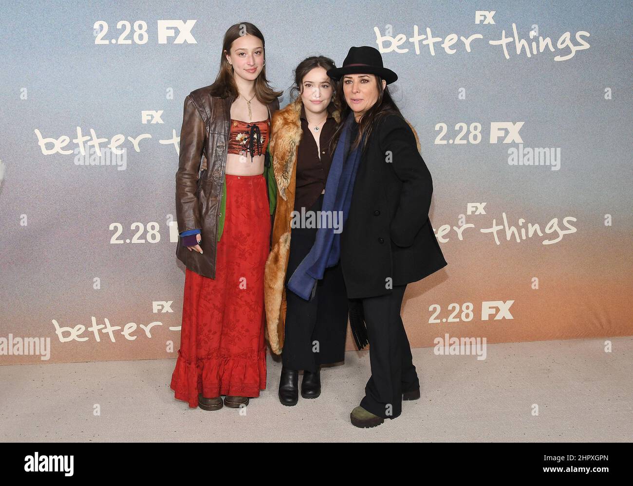 Los Angeles, USA. 23rd Feb, 2022. (L R) Rocky Valentine Adlon, Gideon