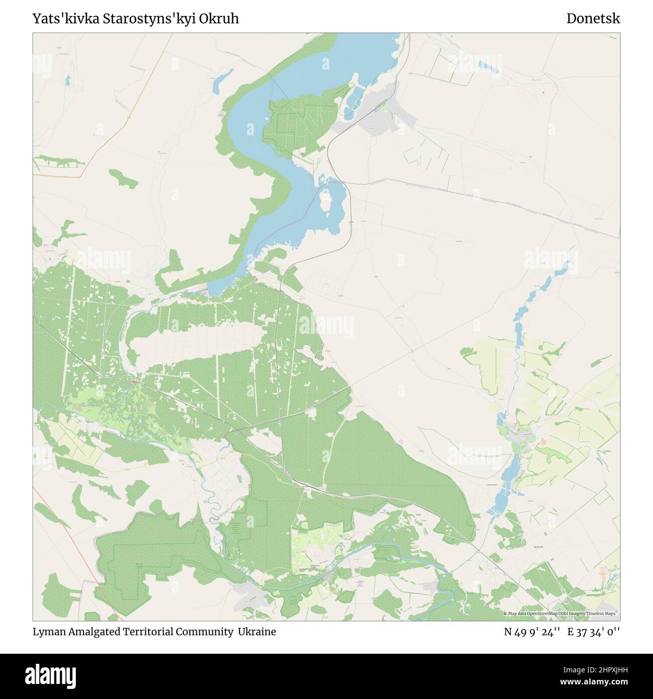 Map of lyman hires stock photography and images Alamy